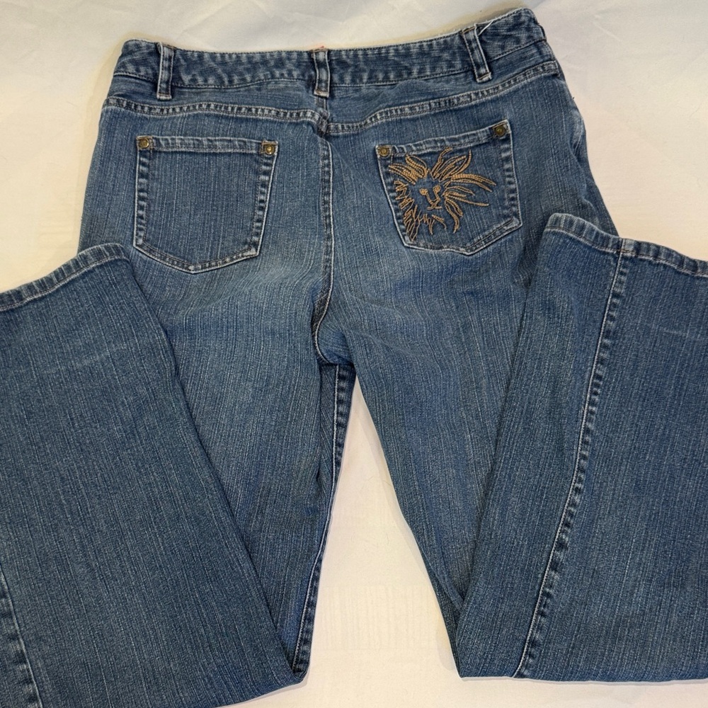 Anne Klein Classic Blue Boot Cut Jeans